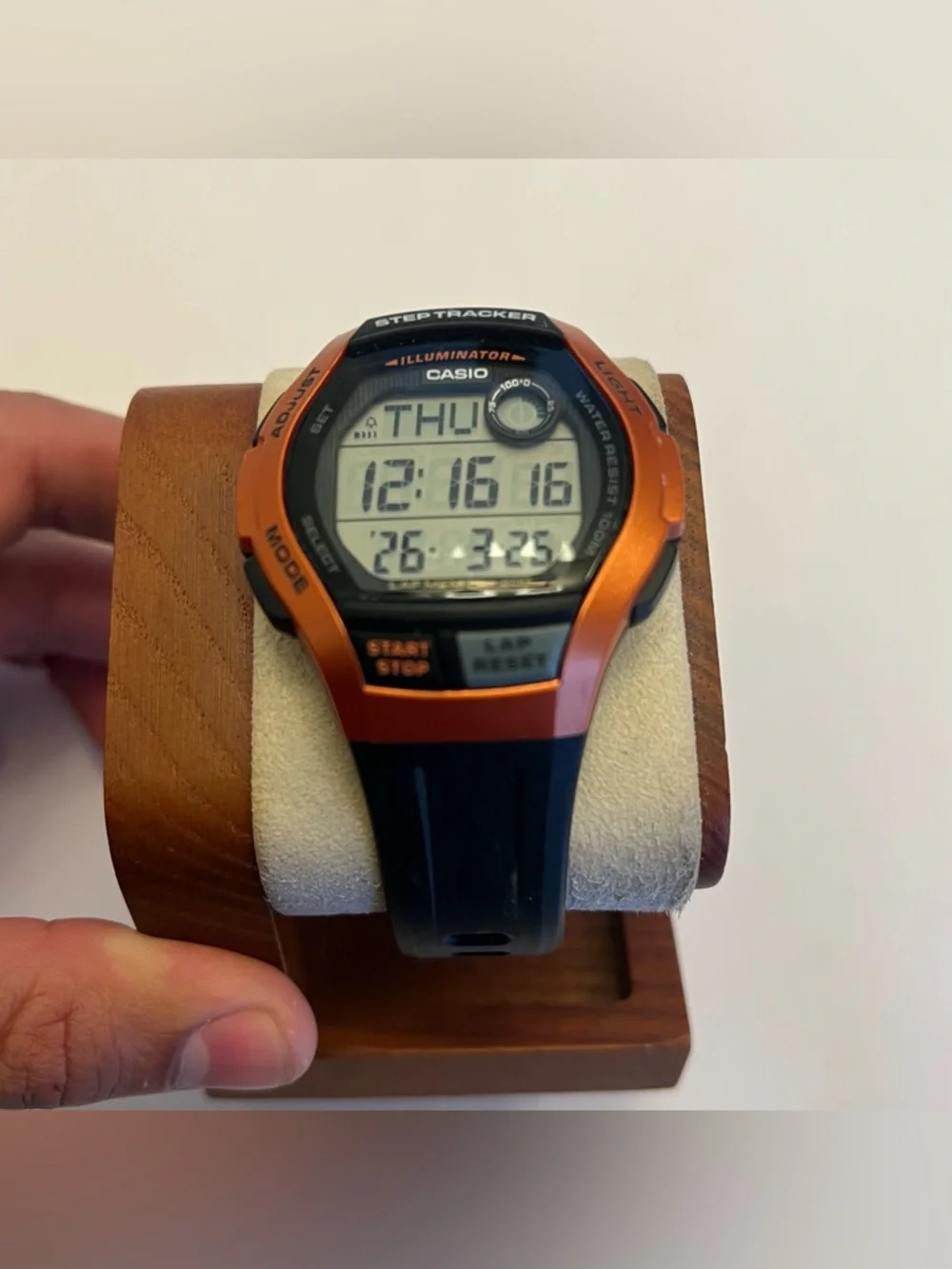 Casio Collection‎ WS-2000H-4AJH Black/orange, Tested